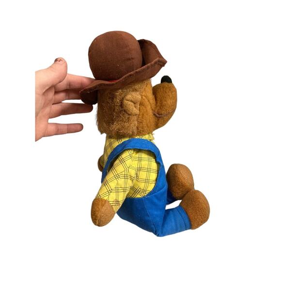 1982 Fisher-Price Toys Berenstain Bears Papa Plush 13" 778 Stuffed Bear Toy Doll - Picture 4 of 9